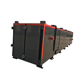 Ленточная сушилка для угольных брикетов DW-1.8*24